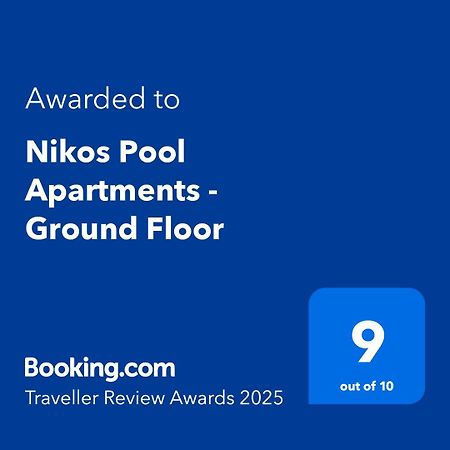 Nikos Pool Apartments - Ground Floor Sidari  Bagian luar foto
